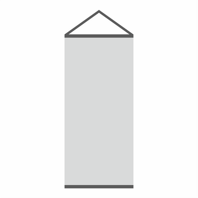 Deko Banner für den innen Einsatz