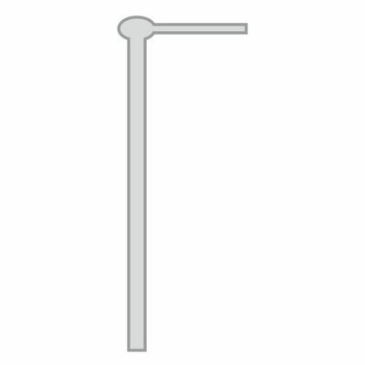 Aluminiumfahnenmasten mit Auslegearm