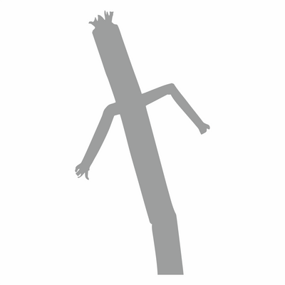 Skydancer mit Werbeaufdruck
