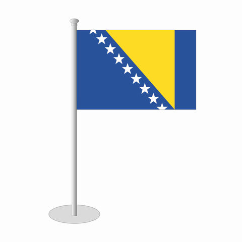 Bosnien-Herzegowina Tischfähnchen