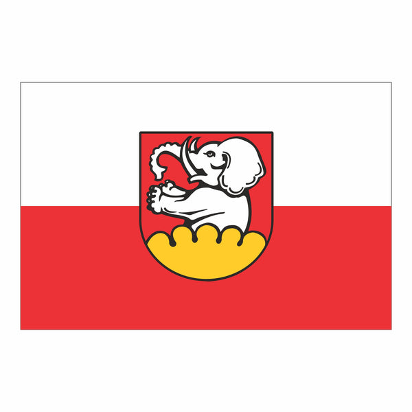 Wiesensteig, Stadt Fahne / Flagge