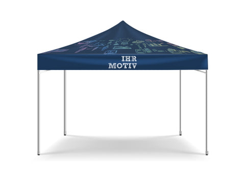 Bedrucktes Faltzelt 3m x 4,5m