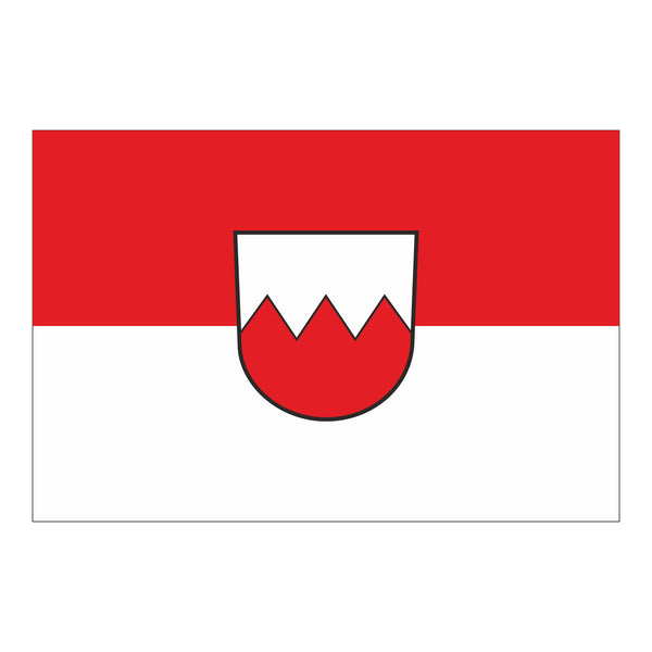 Zimmern unter der Burg Fahne / Flagge