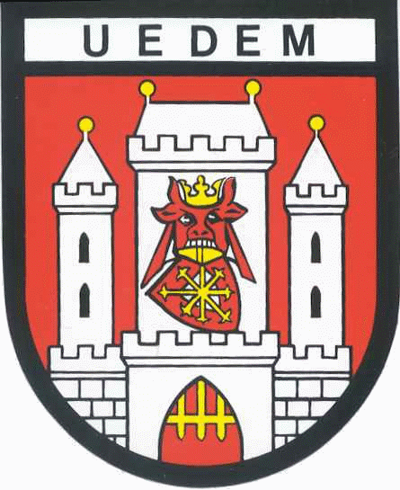 Uedem Fahne / Flagge