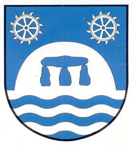 Das Gemeindewappen von Warder