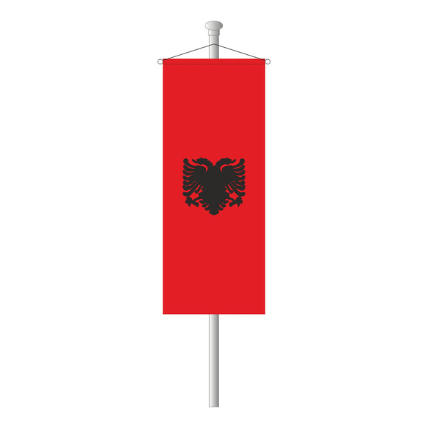 Albanien Bannerfahne