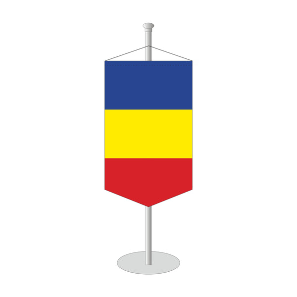 Andorra ohne Wappen Tischbanner