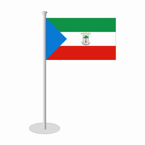 Äquatorialguinea Tischfähnchen