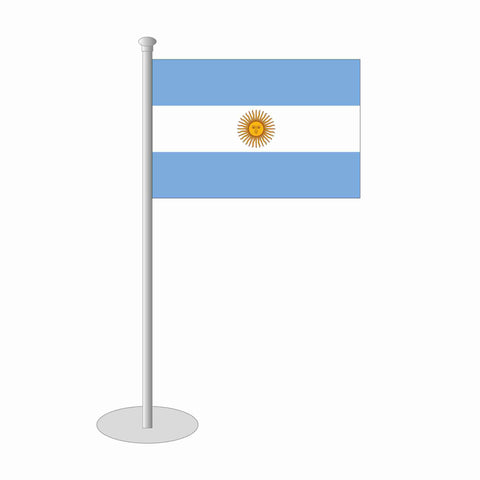 Tischfähnchen Argentinien