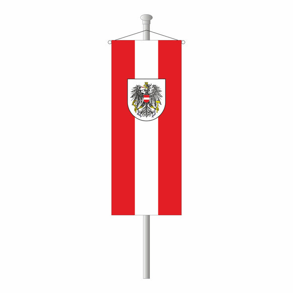 Österreich mit Wappen