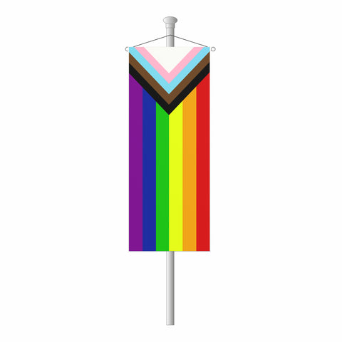 Progress-Pride Bannerfahne