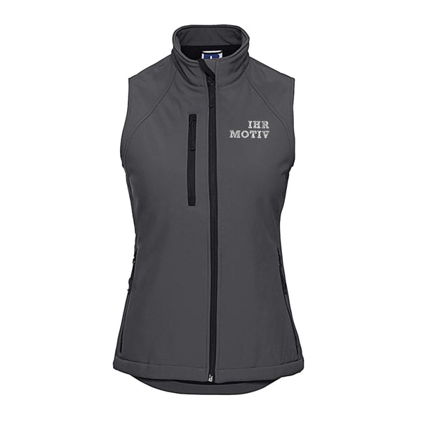 Dreilagiges Softshell-Material mit atmungsaktiver Membran und verschweißtem Microfleece-Futter