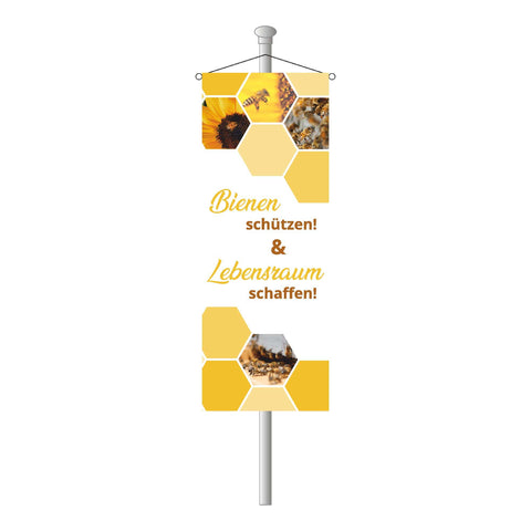 Bannerfahne "Bienen retten"