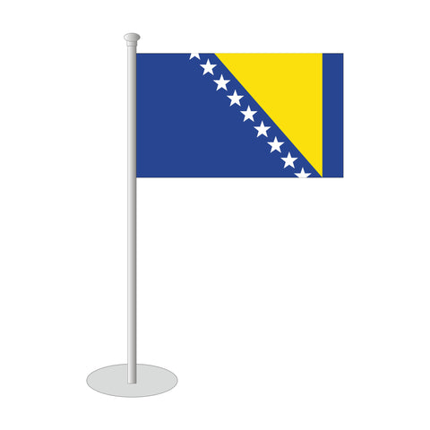Bosnien-Herzegowina Tischfähnchen