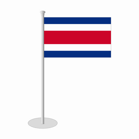 Costa Rica Tischfähnchen