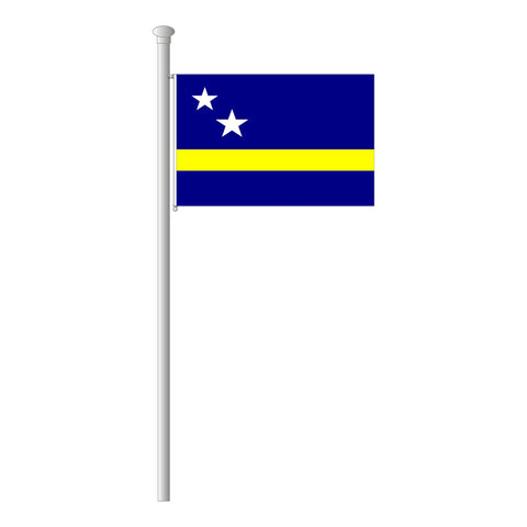 Curaҫao Flagge Querformat