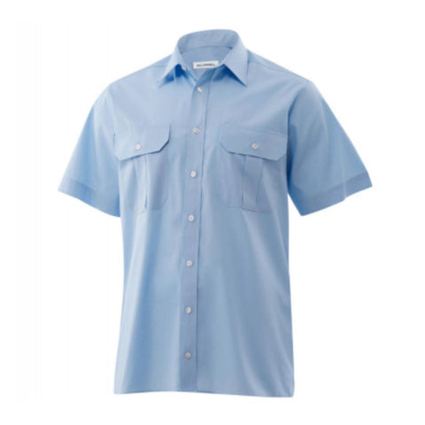 Hellblaues Diensthemd ohne Schulterklappen