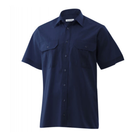 Kurzarm Diensthemd in Slim Fit