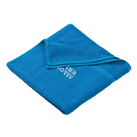 Duschtuch mit individueller Namensbestickung