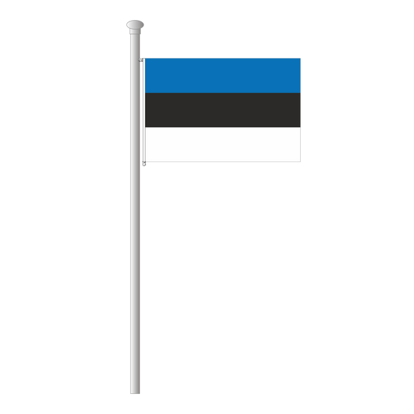 Estland Flagge Querformat