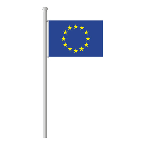 Europa Flagge Querformat