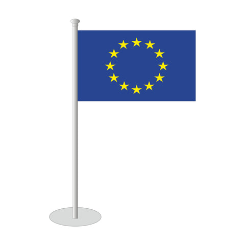 Europa Tischfähnchen