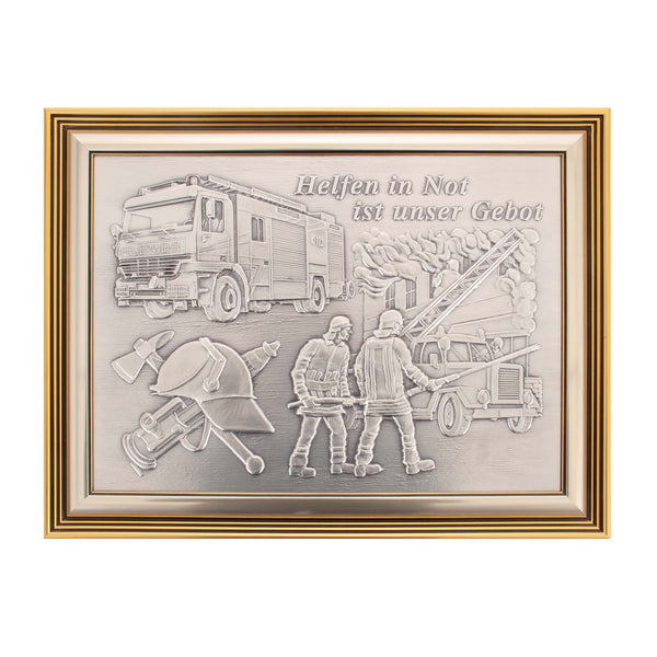 Reliefs im Großformat Feuerwehr