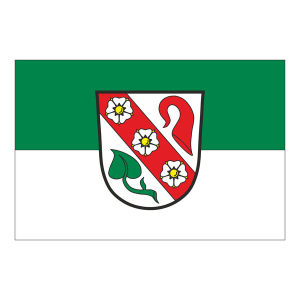 Die Fahne der Gemeinde Finsing