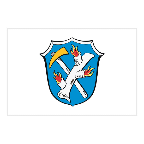 Flagge der Gemeinde Brand
