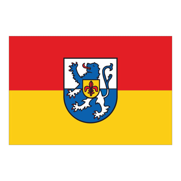 Die Stadtflagge von St. Wendel