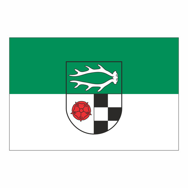KÖNIGSBANNER Flagge Griesheim – 80x120 Cm, Doppelt Gesäumt, Made In Germany