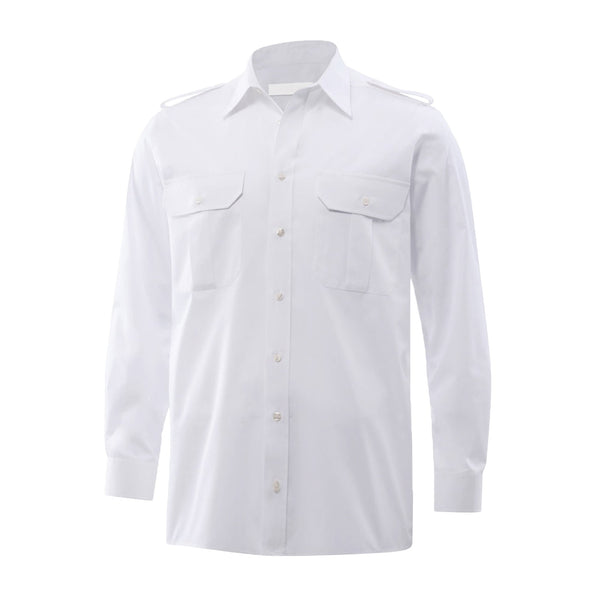 Körperbetont geschnittenes Pilotenhemd