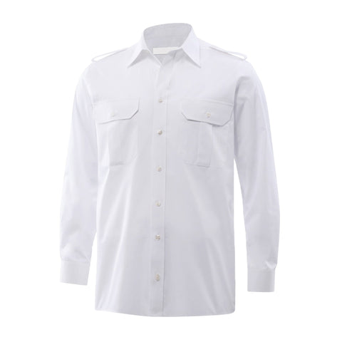 Körperbetont geschnittenes Pilotenhemd