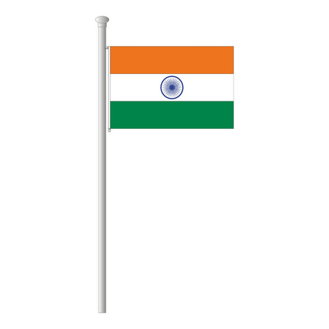 Indien Flagge Querformat