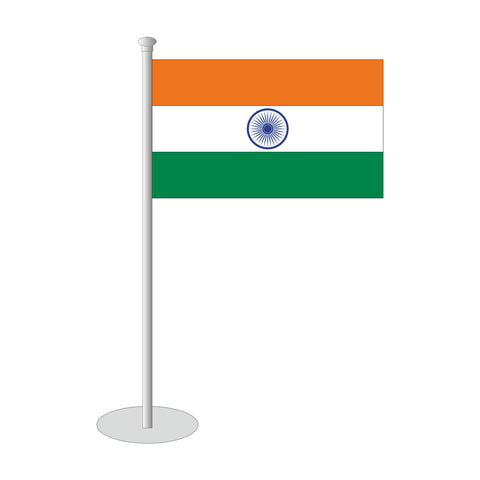 Indien Tischfähnchen