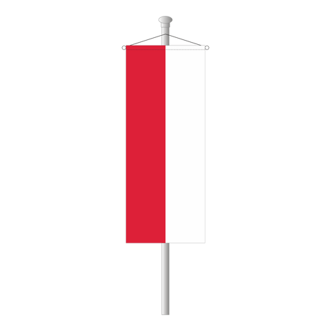 Indonesien Bannerfahne