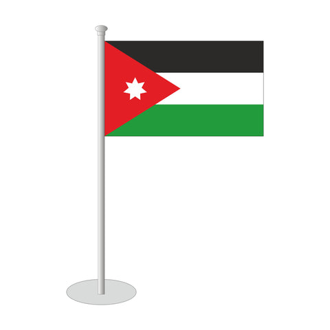 Jordanien Tischfähnchen