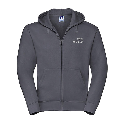 Bestickte Sweatshirtjacke für Herren