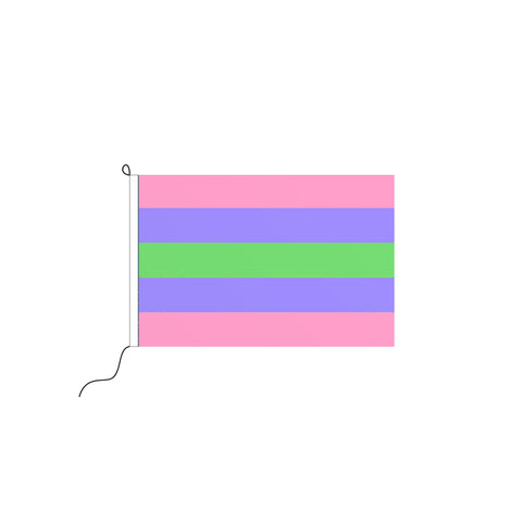Trigender Kleinfahne