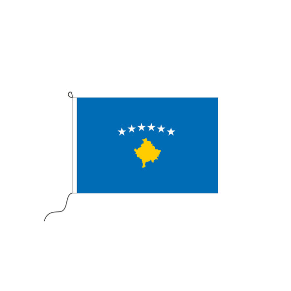 Kosovo Kleinfahne