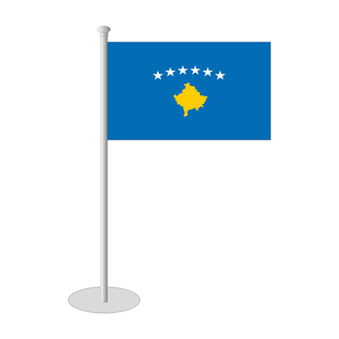 Kosovo Tischfähnchen