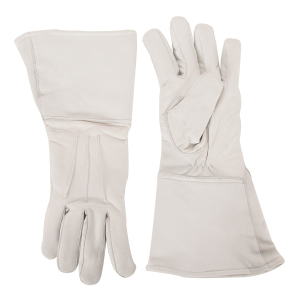 leder handschuhe Lederhandschuhe für Fahnenträger, Rind-Vollleder, weiß oder schwarz – Fahnen Koessinger GmbH