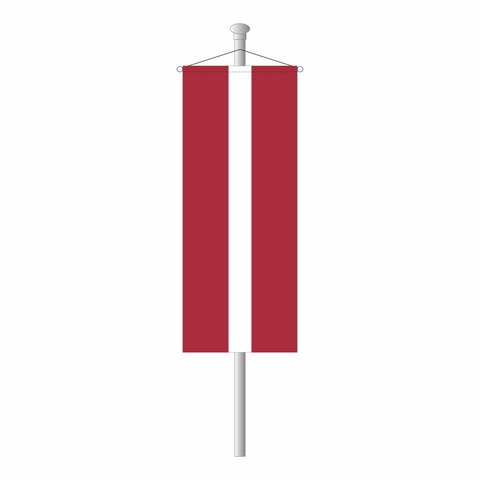 Lettland Bannerfahne
