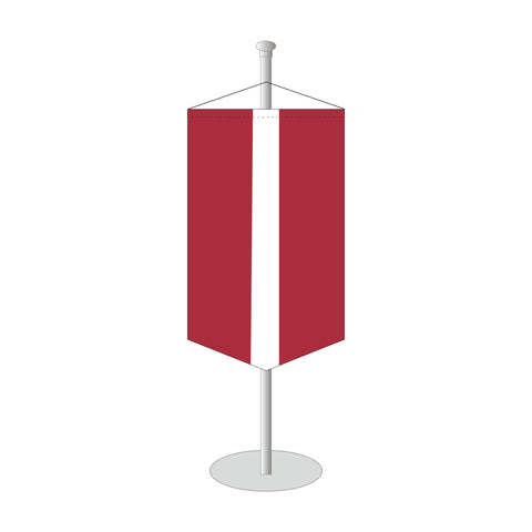 Lettland Tischbanner