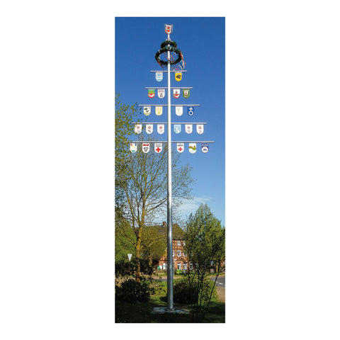 Maibaum aus Aluminium
