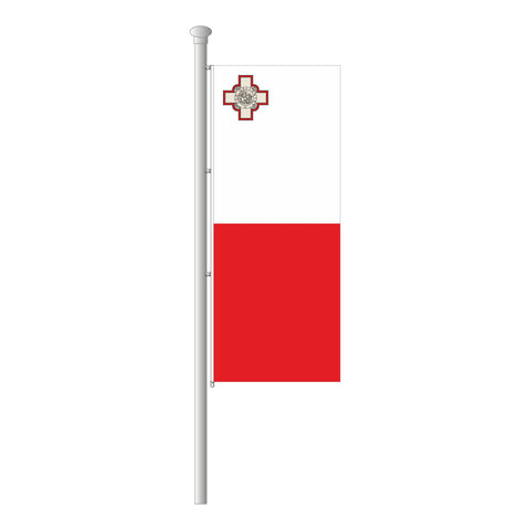 Malta Hissfahne im Hochformat
