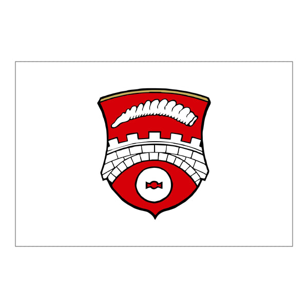 Fahne des Marktes Bruckmühl