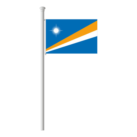 Marshallinseln Flagge Querformat