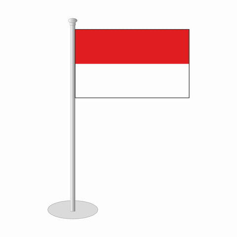 Monaco Tischfähnchen