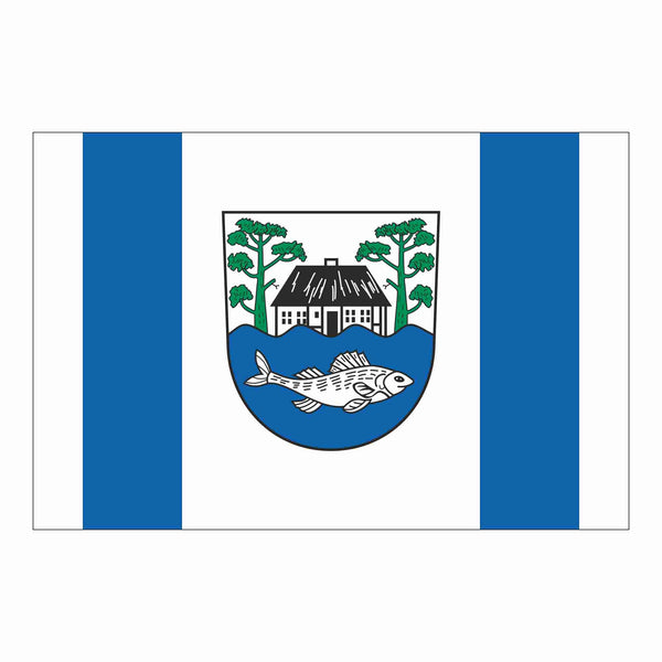 Die Flagge von Mönkebude.